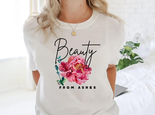 Watercolor Shirt: Beauty from Ashes