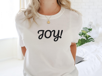 One Word Shirts: Joy