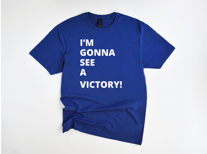 Overcomer Shirt: Gildan Soft Style "I'm Gonna See a Victory" Unisex T-shirt