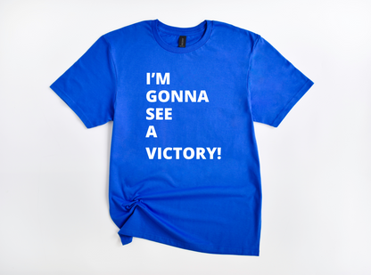 Overcomer Shirt: Gildan Soft Style "I'm Gonna See a Victory" Unisex T-shirt